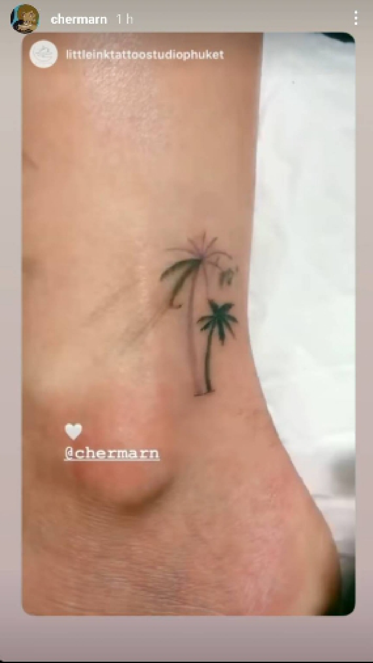 “พลอย เฌอมาลย์" อวดลายรอยสักลายใหม่ เข้ากับตัวเองน่ารักมากๆ 