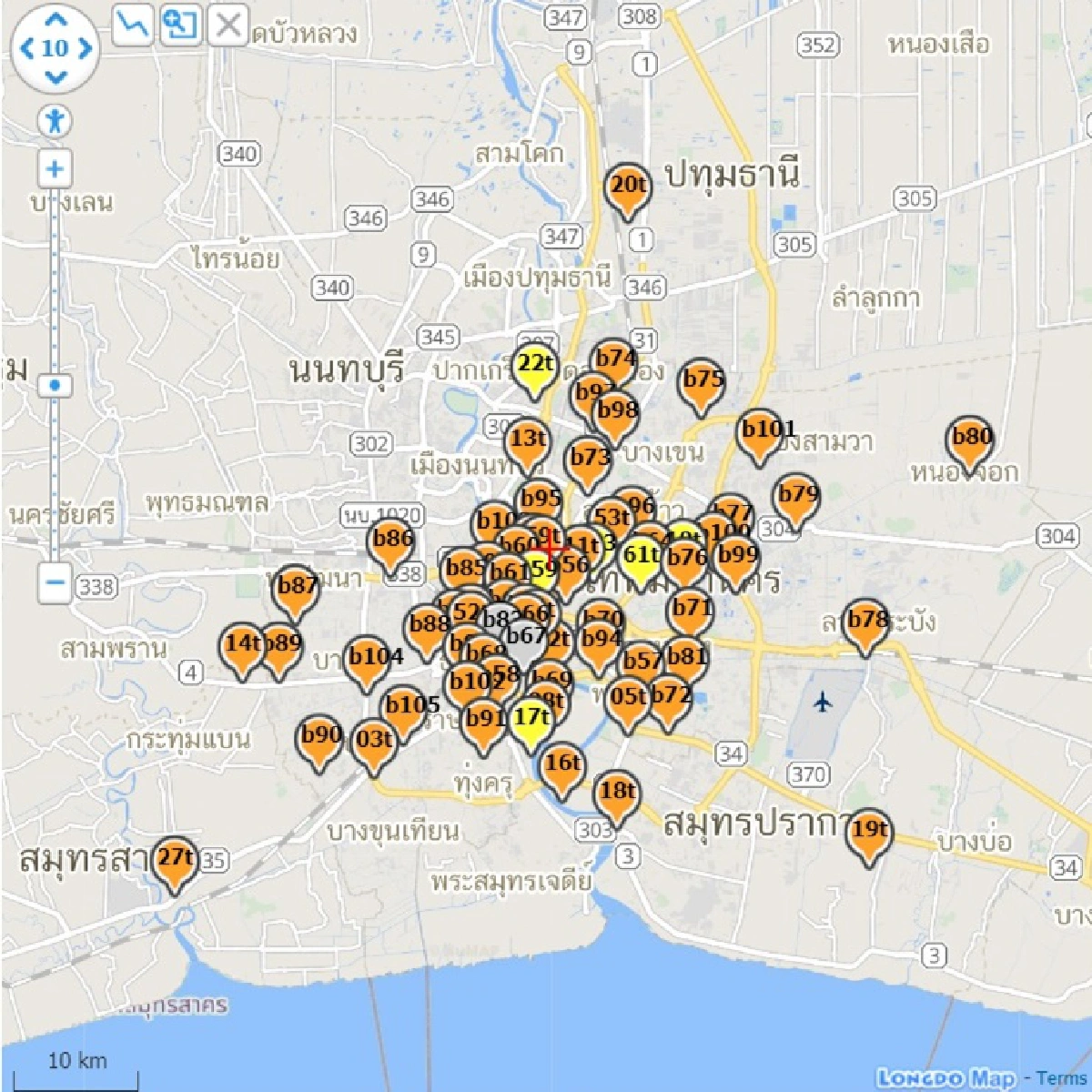 ค่าฝุ่นPM 2.5 พุ่ง กทม.-ปริมณฑลเกินมาตรฐาน 65 จุด