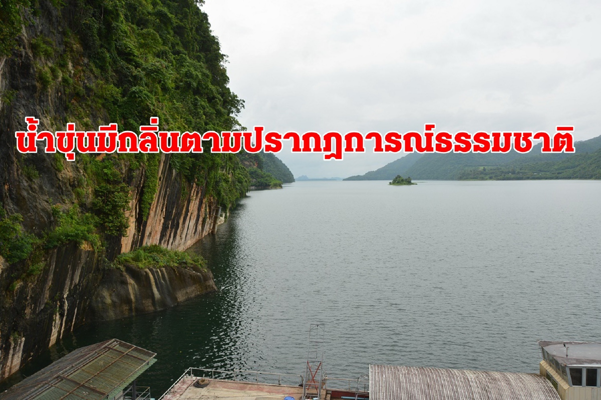 เขื่อนวชิราลงกรณแจงน้ำขุ่นมีกลิ่น เกิดตามปรากฎการณ์ธรรมชาติ เขื่อนวชิราลงกรณแจงน้ำขุ่นมีกลิ่น เกิดตามปรากฎการณ์ธรรมชาติ