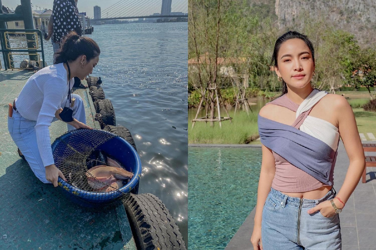มะปราง วิรากานต์ ทำบุญปล่อยปลา แนบข้อมูลแน่น..ไม่หวั่นดราม่า มะปราง วิรากานต์ ทำบุญปล่อยปลา แนบข้อมูลแน่น..ไม่หวั่นดราม่า