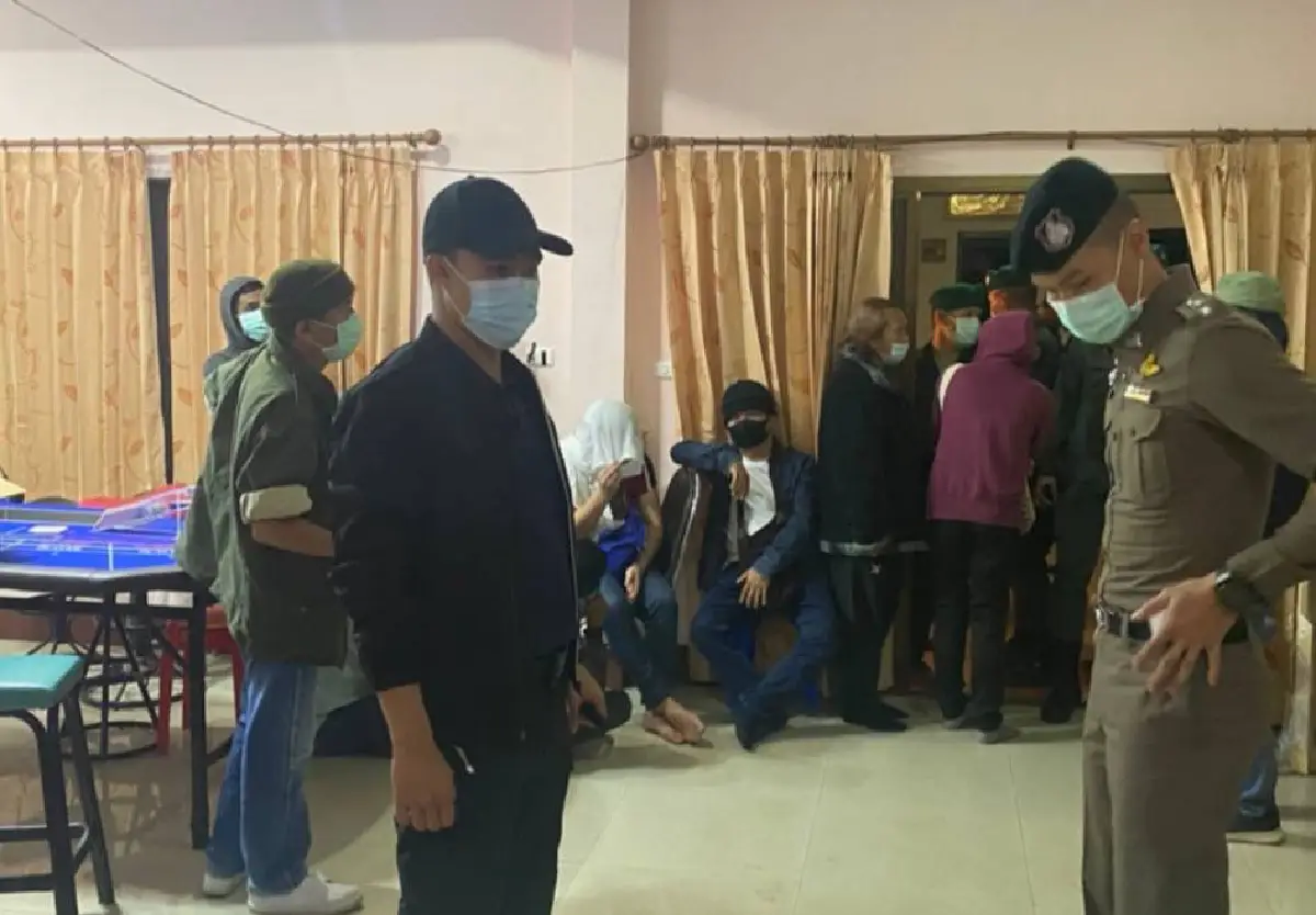 ทลายบ่อนวิ่งจับ34นักพนันเช่ารีสอร์ทหรูเปิดเล่นเย้ยกม.ไม่กลัวโควิด