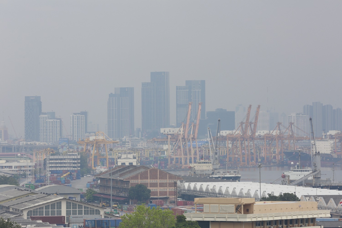 57พื้นที่เมืองกรุงค่าฝุ่นPM2.5เกินมาตรฐานกระทบต่อสุขภาพ 57พื้นที่เมืองกรุงค่าฝุ่นPM2.5เกินมาตรฐานกระทบต่อสุขภาพ