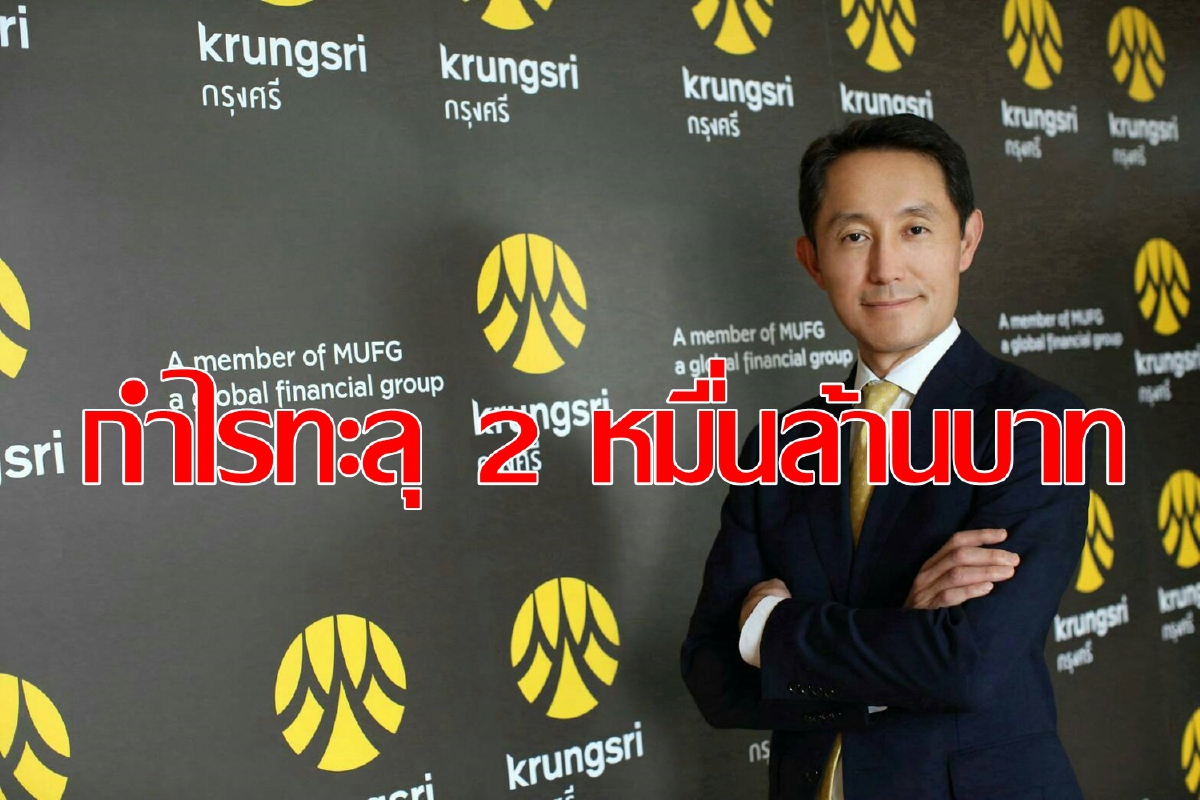 กรุงศรี กำไรปี 2563 จำนวน 23,040 ล้านบาท กรุงศรี กำไรปี 2563 จำนวน 23,040 ล้านบาท