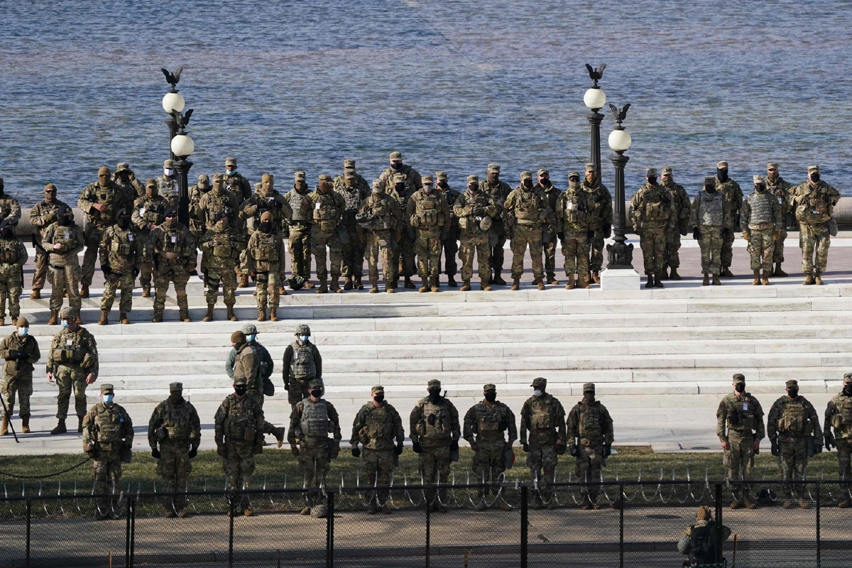 ภาพวินาที 'ไบเดน' ก้าวขึ้นเป็นผู้นำสหรัฐอย่างเป็นทางการ