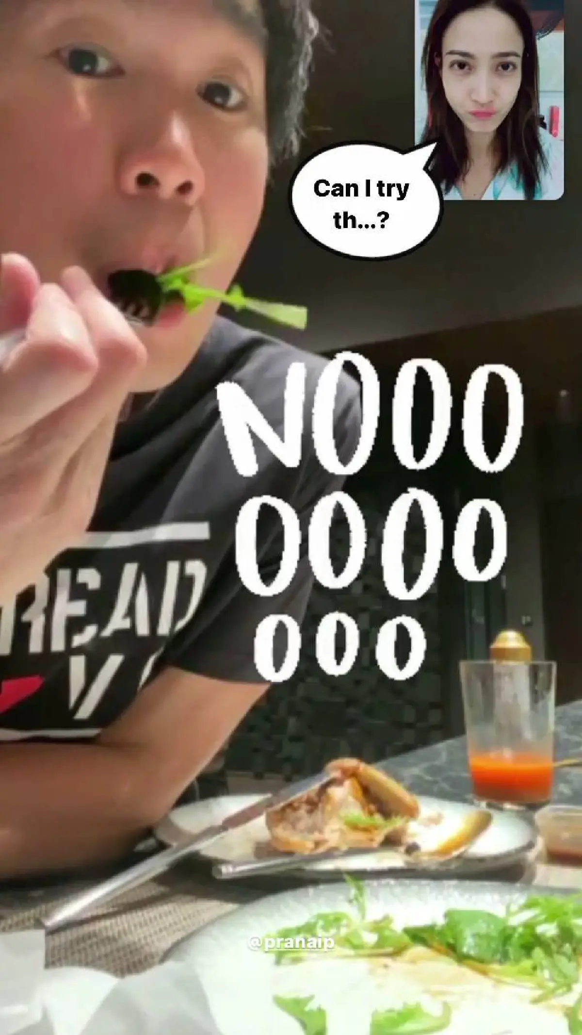 แต้ว ณฐพร-ไฮโซณัย ออกเดตวิถีใหม่ โชว์หวานดินเนอร์ผ่านวิดีโอคอล