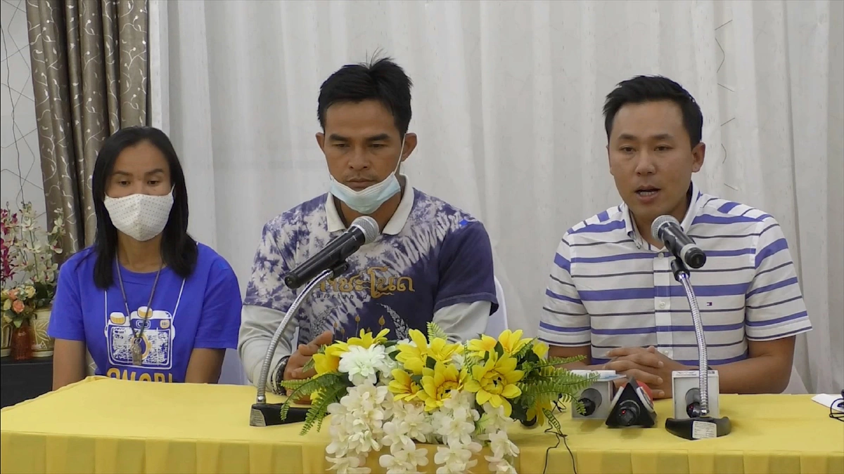 "ทนายตั้ม"พบ"ลุงพล-ป้าแต๋น"นอกพื้นที่บ้านกกกอกหวั่นถูกกักตัวโควิด