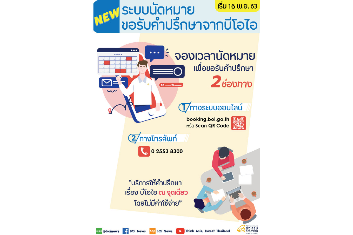 หน่วย CSU : หน่วยบริการให้คำปรึกษาด้านการลงทุนรูปแบบใหม่ของบีโอไอ หน่วย CSU : หน่วยบริการให้คำปรึกษาด้านการลงทุนรูปแบบใหม่ของบีโอไอ