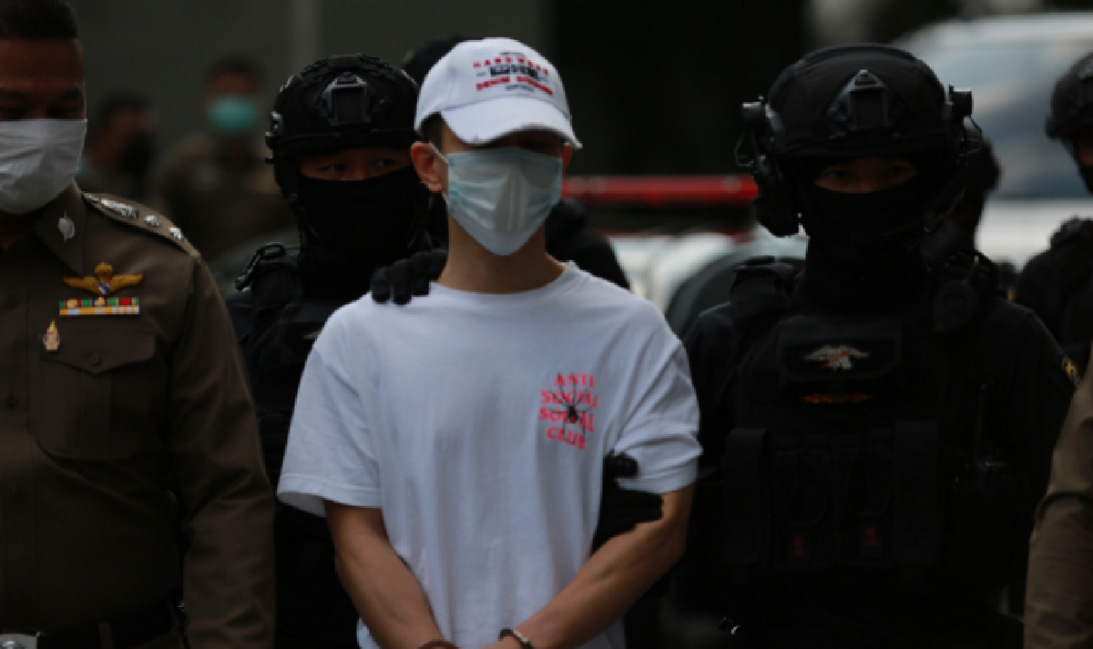 ผบ.ตร.นำแถลงจับ"ลูแปง ไต้หวัน"พ่อค้ายาเคนมผงรายใหญ่