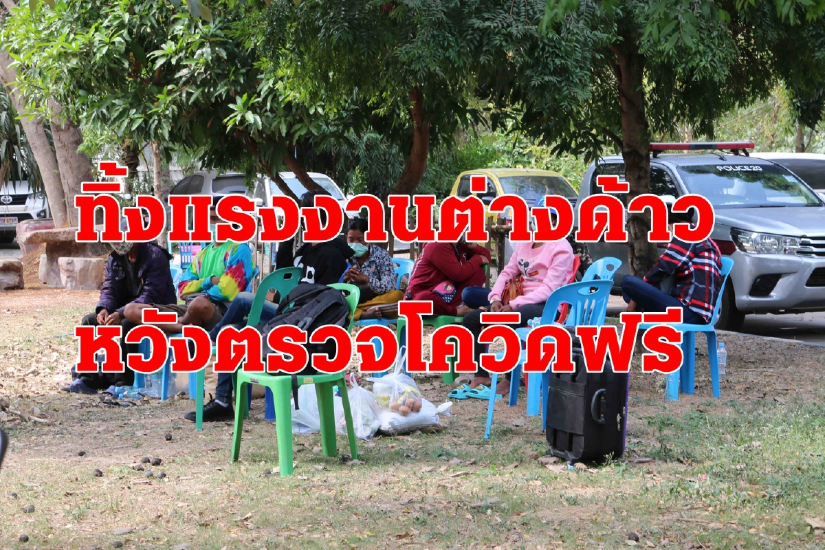 ผู้ว่าฯกาญจน์ดักคอนายจ้างทิ้งแรงงานต่างด้าวให้หลวงตรวจโควิดฟรี ผู้ว่าฯกาญจน์ดักคอนายจ้างทิ้งแรงงานต่างด้าวให้หลวงตรวจโควิดฟรี
