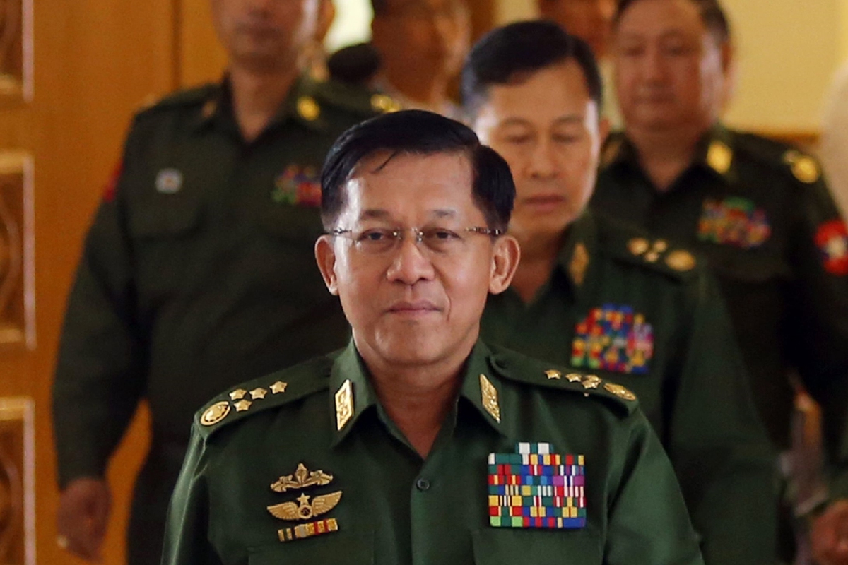 กองทัพเมียนมาขอยึดอำนาจ 1 ปี มินอ่องหล่ายคุมประเทศ กองทัพเมียนมาขอยึดอำนาจ 1 ปี มินอ่องหล่ายคุมประเทศ