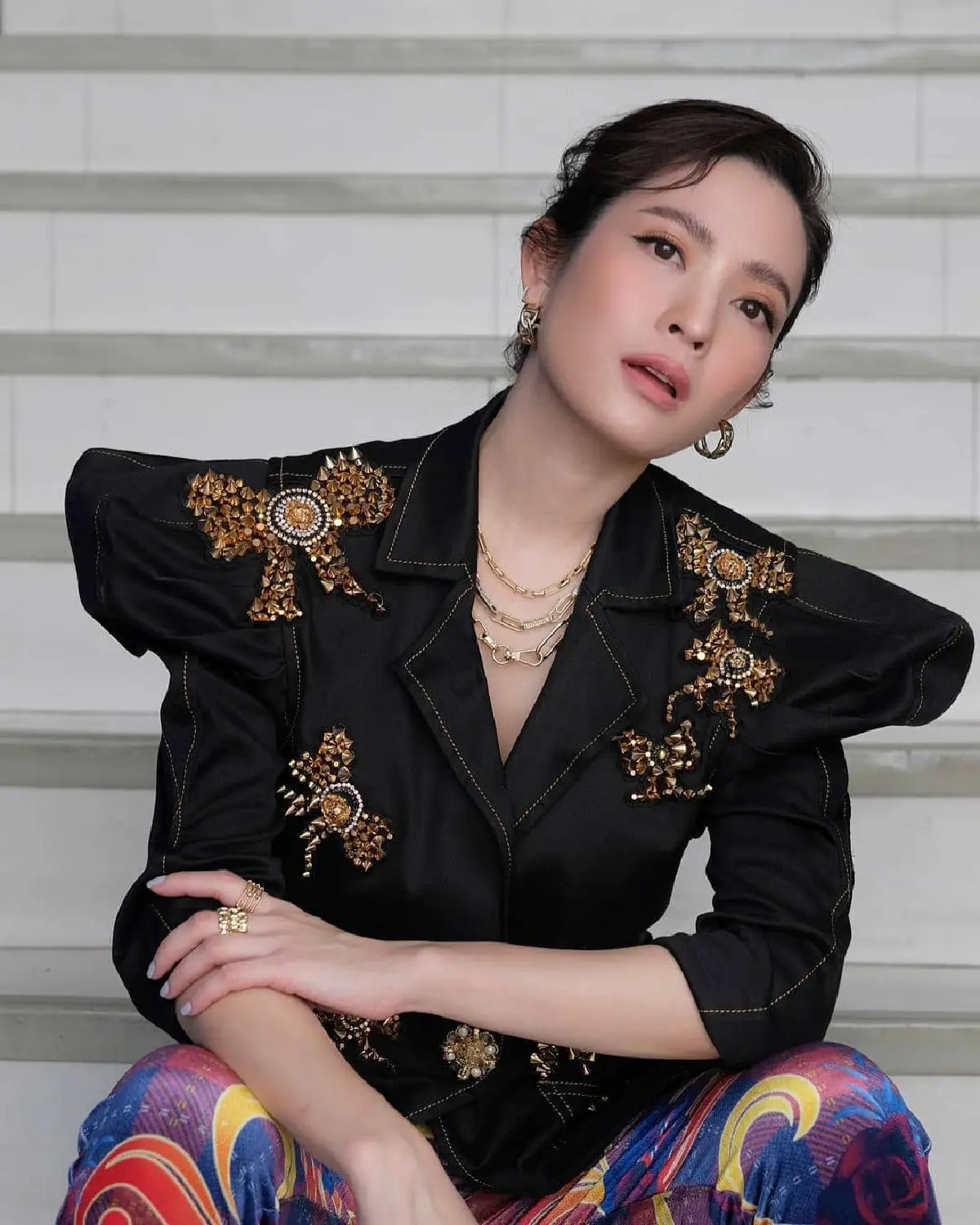 แอฟ ทักษอร สวยเท่ไม่ซ้ำจำเจ ทำเอา หนุ่ม กรรชัย ต้องชม