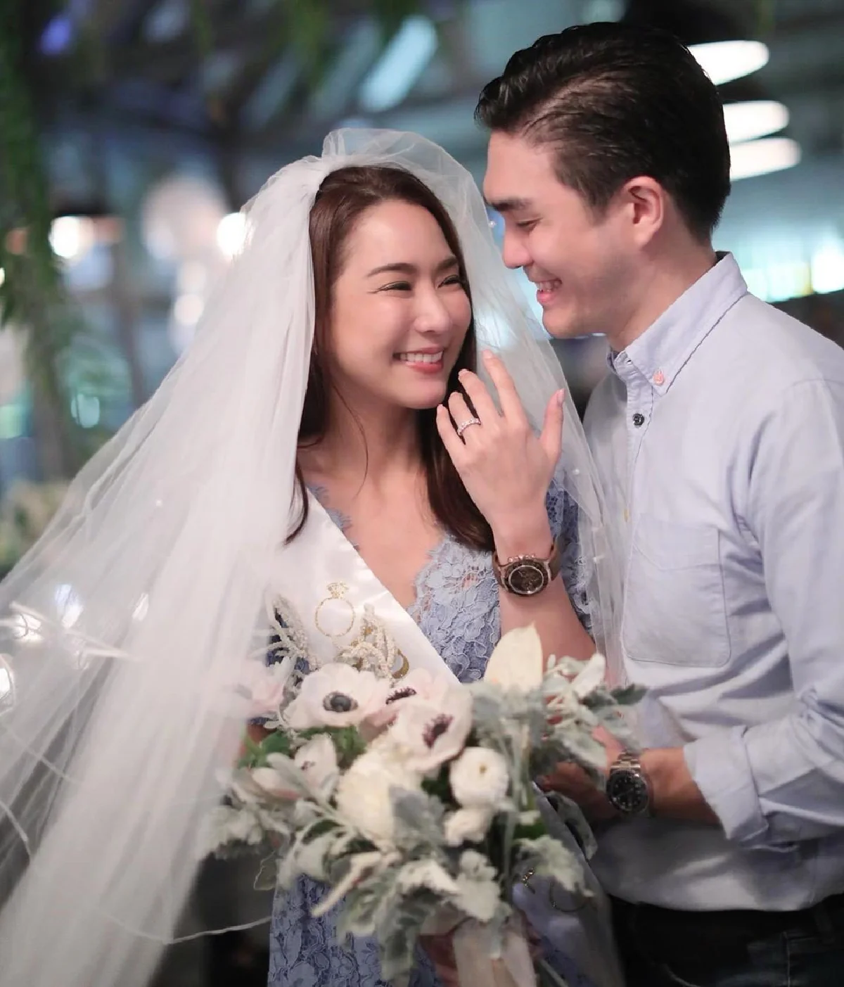 จั๊กจั่น อคัมย์สิริ ชี้แจงแล้ว! หลังโพสต์เศร้าทำคนคาดเดาวิวาห์ล่ม?