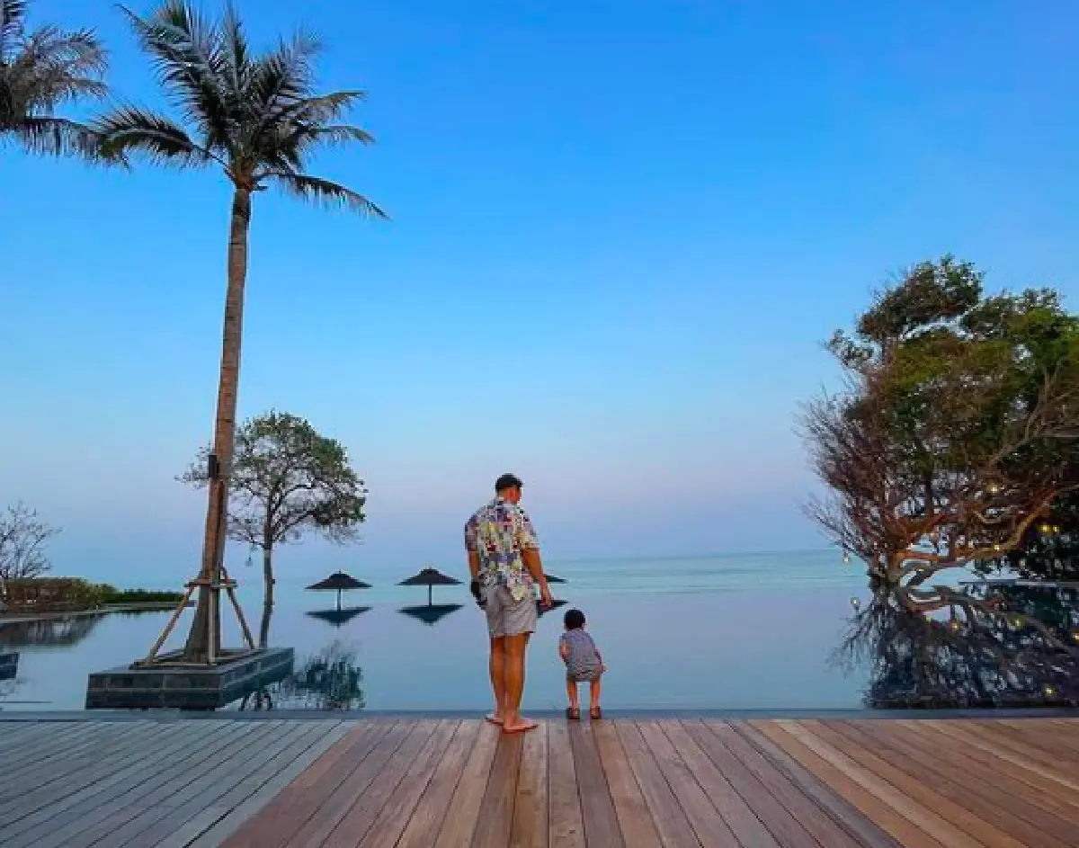 “วิกกี้” ขอแซ่บก่อนคลอดลูกคนที่สองในชุดว่ายเที่ยวทะเล แม่สวยมาก