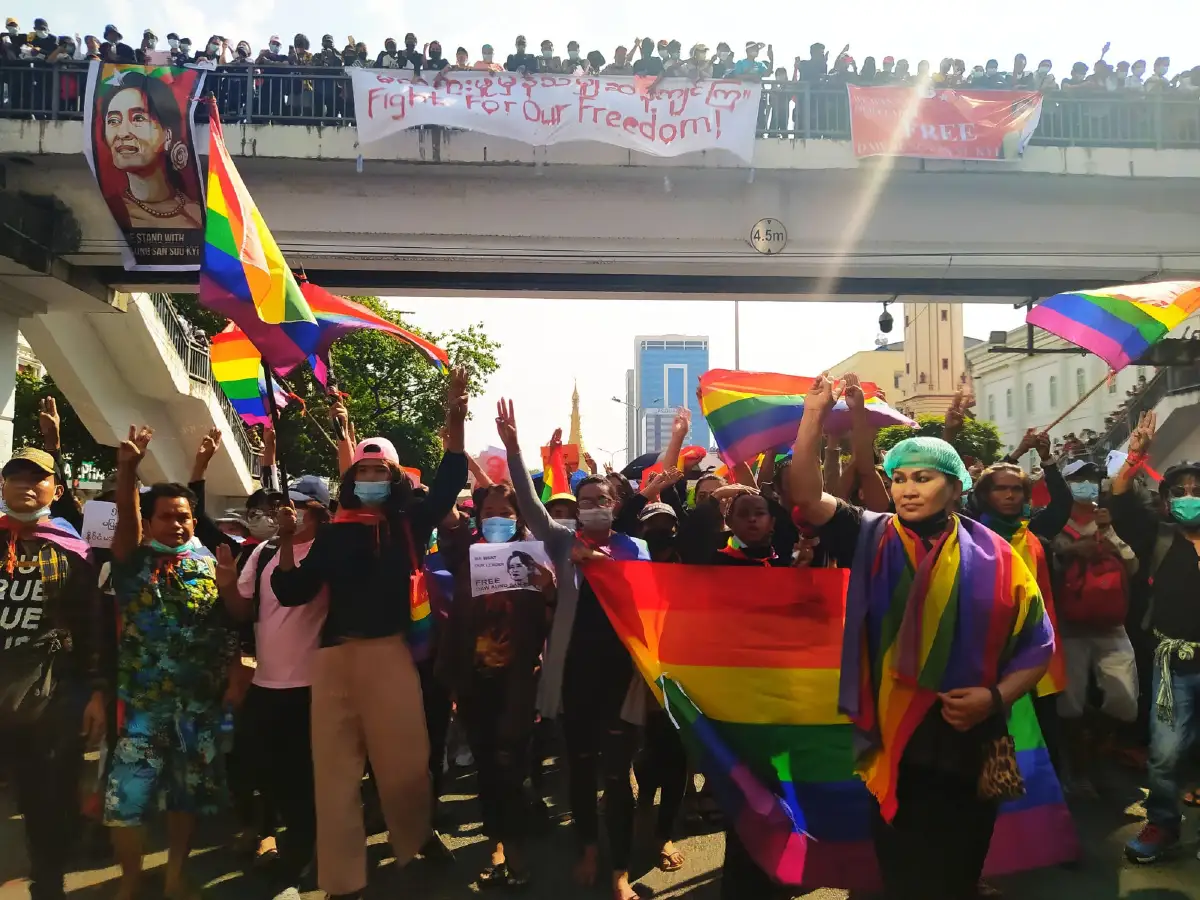 ส่องม็อบเมียนมา เหมือน-ต่างไทยยังไงมาดูกัน