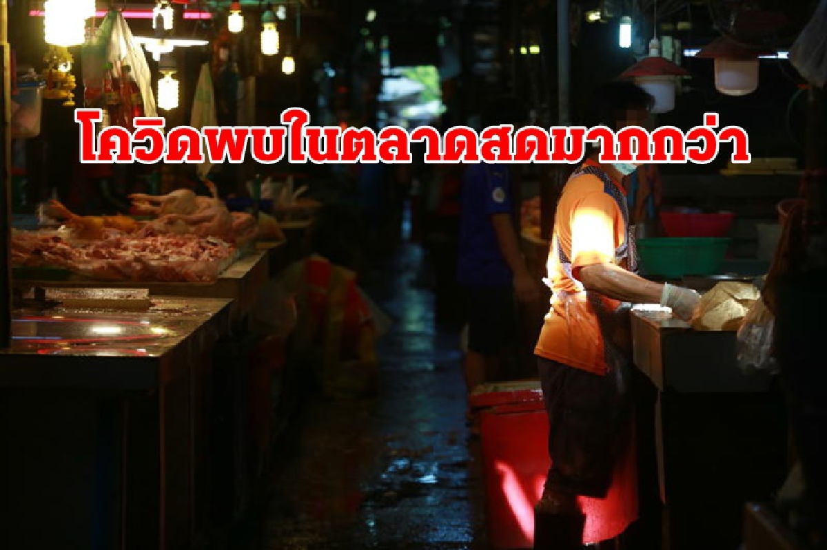 สธ.เปิดข้อมูลผู้ติดเชื้อพบมากในตลาดสด เป็นคนขายถึง90.19% สธ.เปิดข้อมูลผู้ติดเชื้อพบมากในตลาดสด เป็นคนขายถึง90.19%