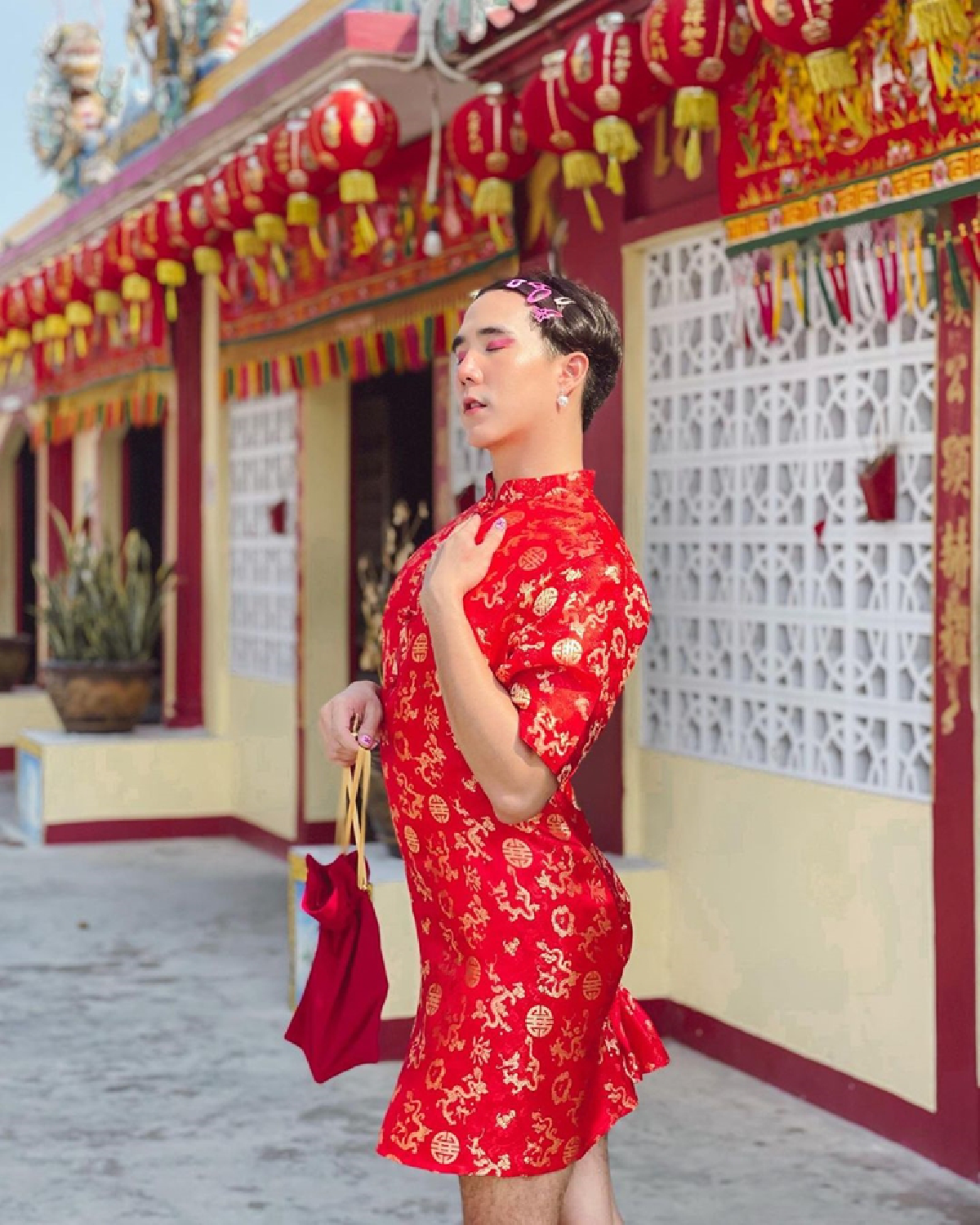 ก็หมวยนี่คะ! เขื่อน K-otic จัดเต็มด้วยแฟชั่นกี่เพ้าสุดปังรับตรุษจีน