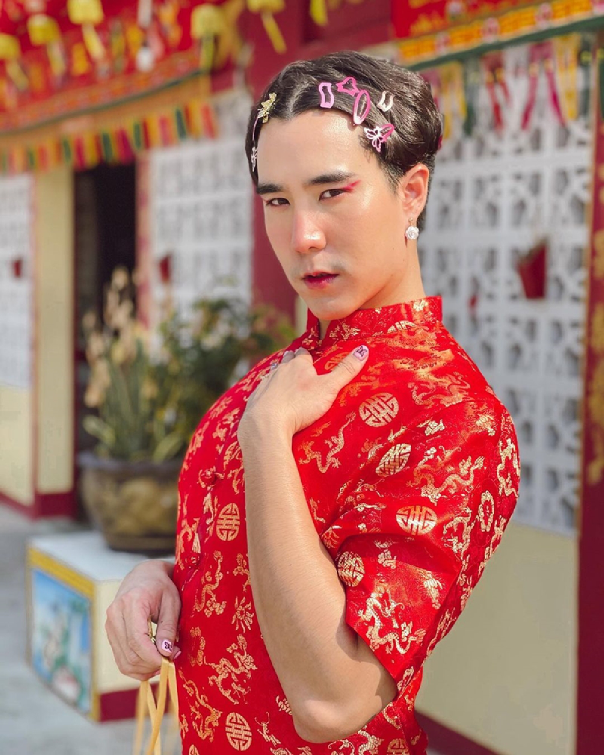 ก็หมวยนี่คะ! เขื่อน K-otic จัดเต็มด้วยแฟชั่นกี่เพ้าสุดปังรับตรุษจีน