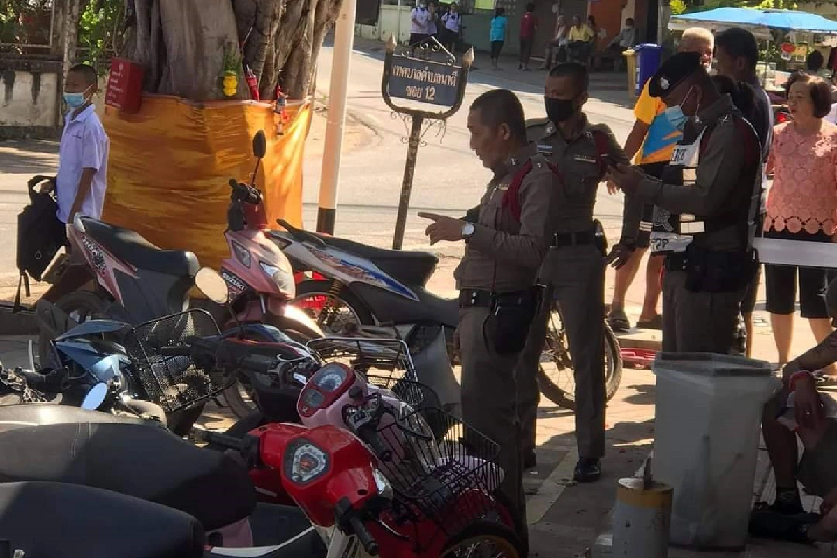 ร.ต.อ.ซิ่งเก๋งแหกโค้งชนรถจยย.8คันรวด ถูกตั้งข้อหาขับโดยประมาท