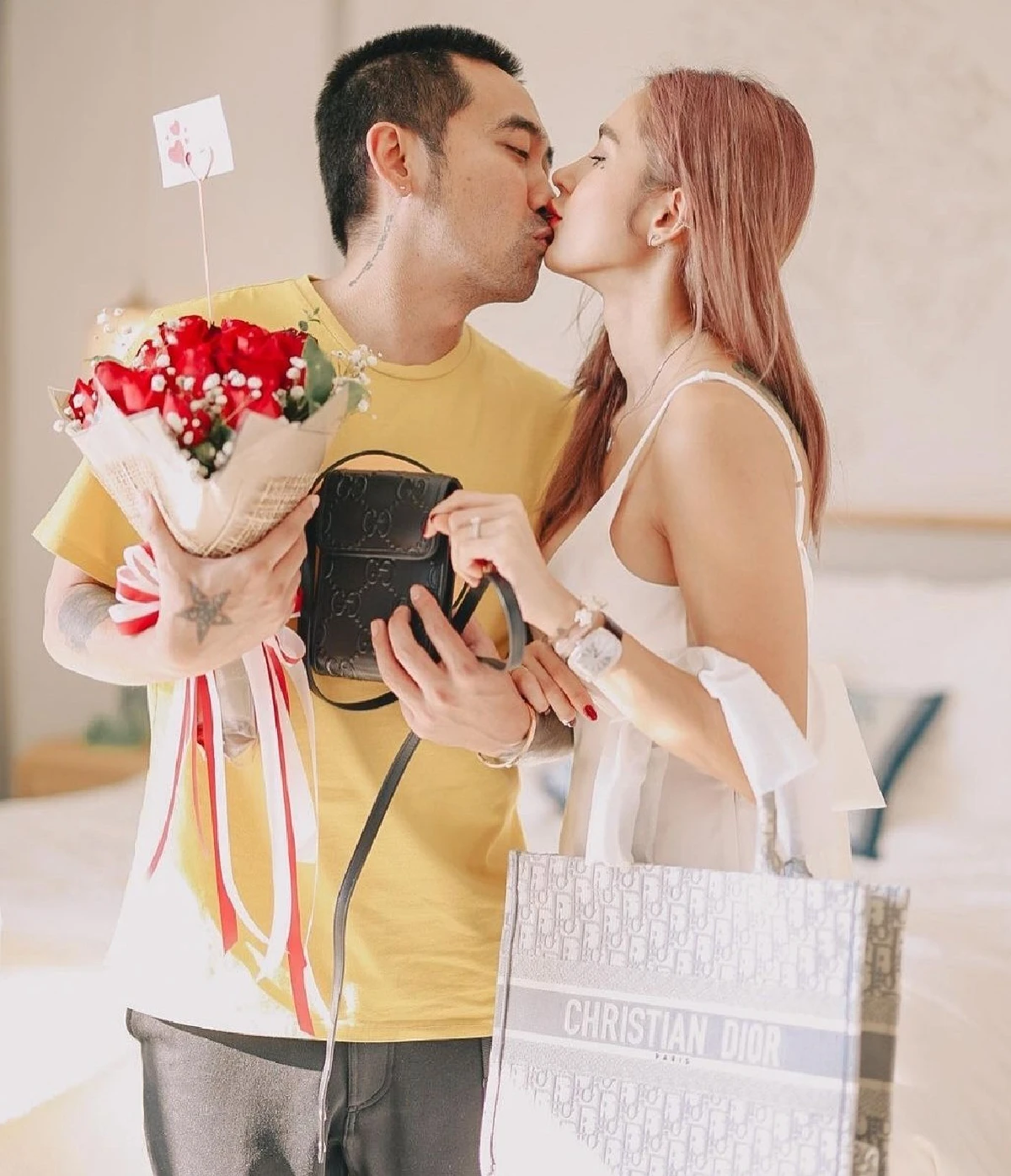 ส่องภาพหวานของเหล่าคนดังที่พากันไปฉลองวันวาเลนไทน์!