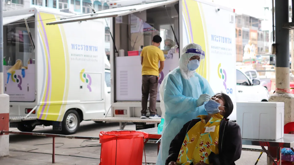 คลัสเตอร์"ตลาดพรพัฒน์-ตลาดสุชาติ"พบผู้ติดเชื้อโควิดแล้ว224ราย