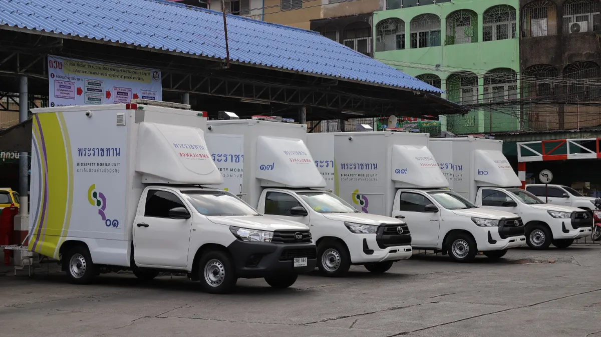 คลัสเตอร์"ตลาดพรพัฒน์-ตลาดสุชาติ"พบผู้ติดเชื้อโควิดแล้ว224ราย