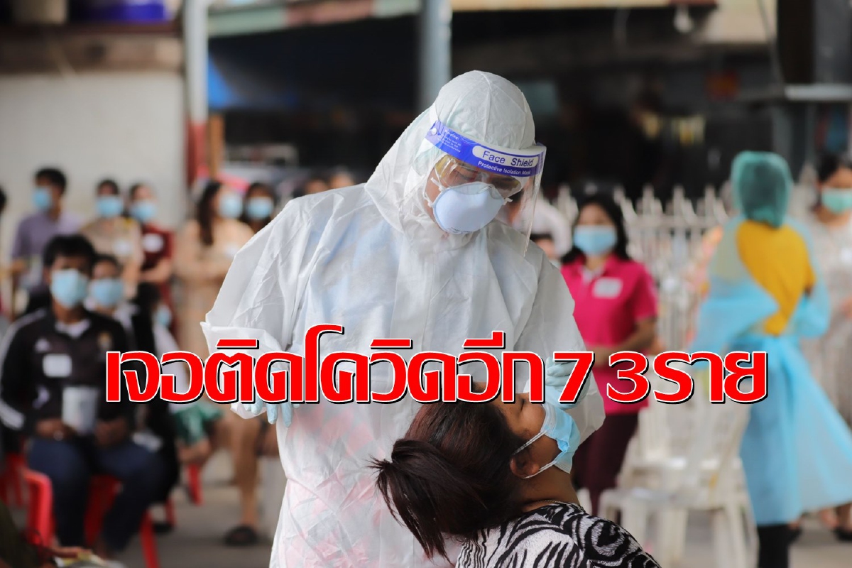 หยุดไม่อยู่!ค้นหาเชิงรุกพบติดโควิดใหม่ในปทุมธานีอีก73คน หยุดไม่อยู่!ค้นหาเชิงรุกพบติดโควิดใหม่ในปทุมธานีอีก73คน