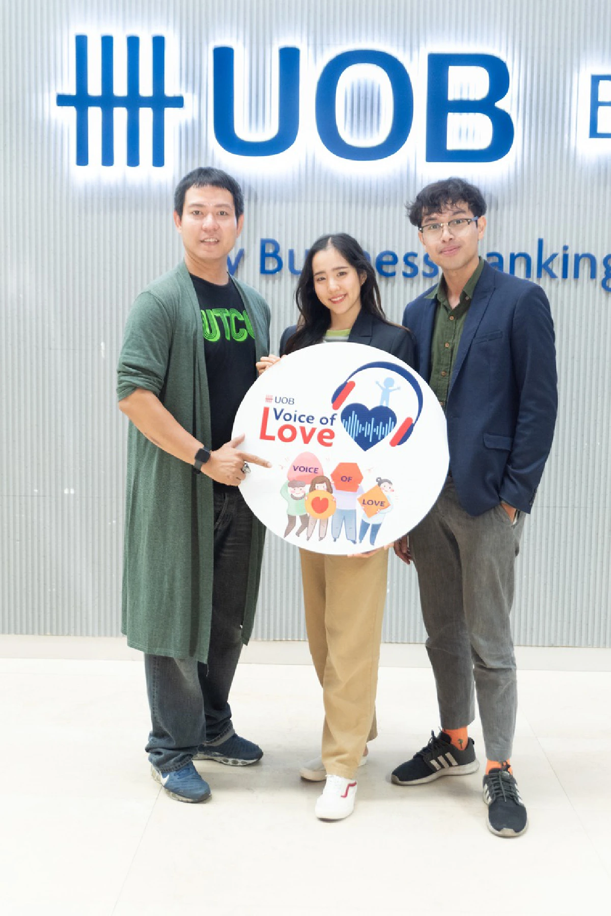 จิตอาสายูโอบีรวมใจอ่านนิทานเสียงเพื่อผู้พิการทางสายตา