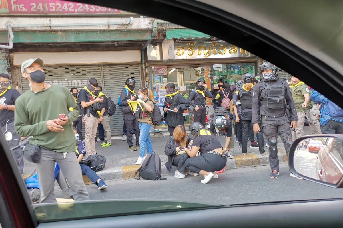 ม็อบ20กุมภาเต็มหน้ารัฐสภาเปิดอภิปรายซักฟอกครม.บิ๊กตู่