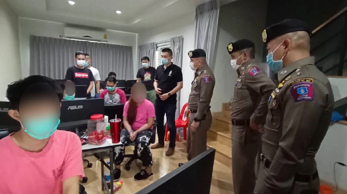 บุกทลายเครือข่ายพนันออนไลน์กลางกรุงยึดเงินสด6.2ล้าน