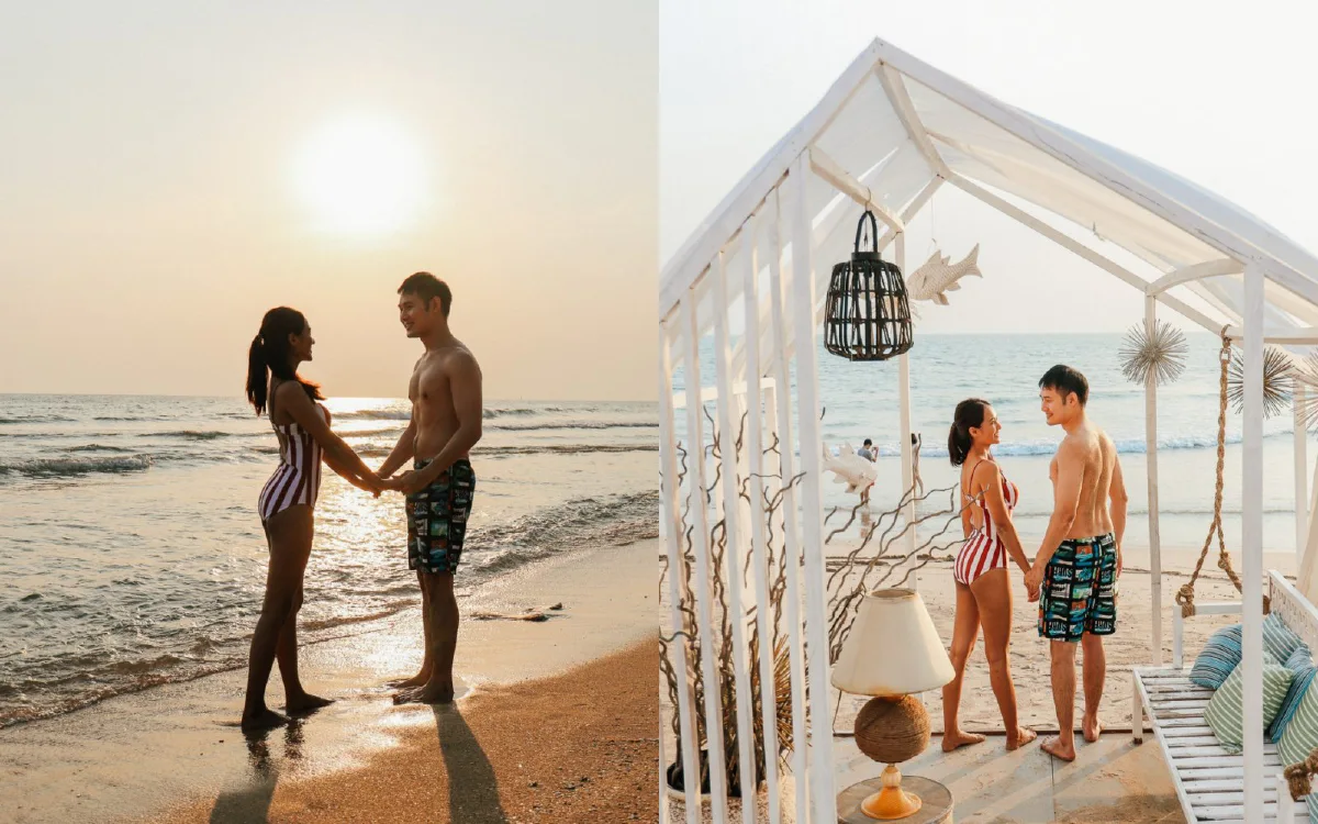 5 ท่าโพสริมหาดรับซัมเมอร์แบบมินิมอลสไตล์