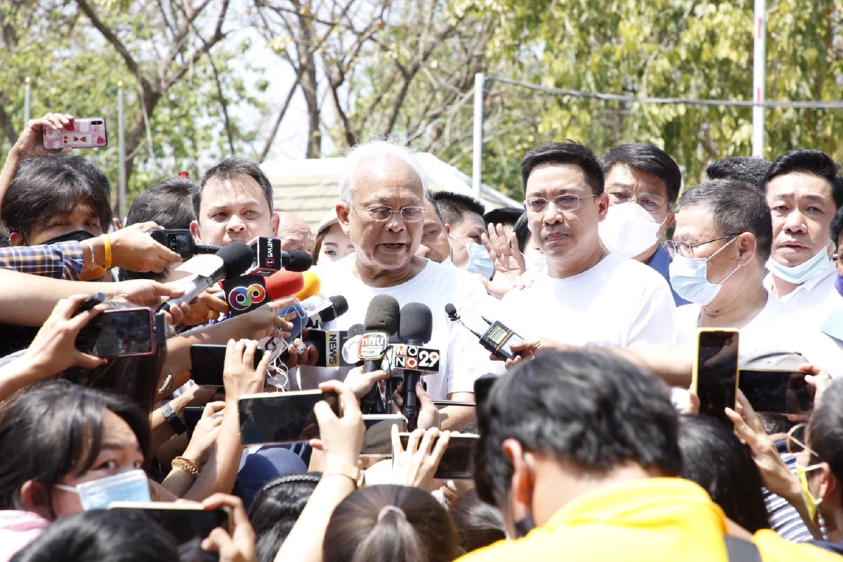 เปิดภาพบรรยากาศ 8แกนนำกปปส.ได้รับการปล่อยตัว