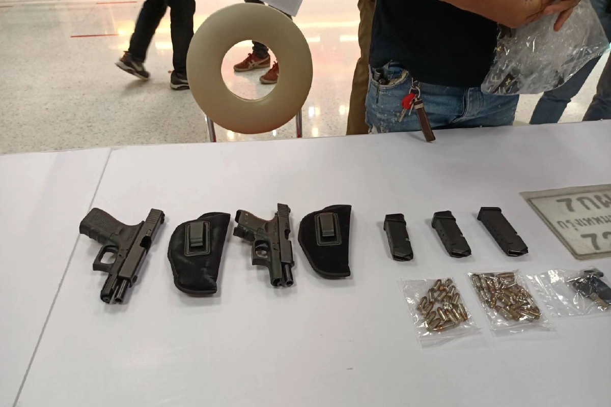 ตำรวจคุม2โจรคู่หูชิงทรัพย์ร้านทองห้างดังทำแผน