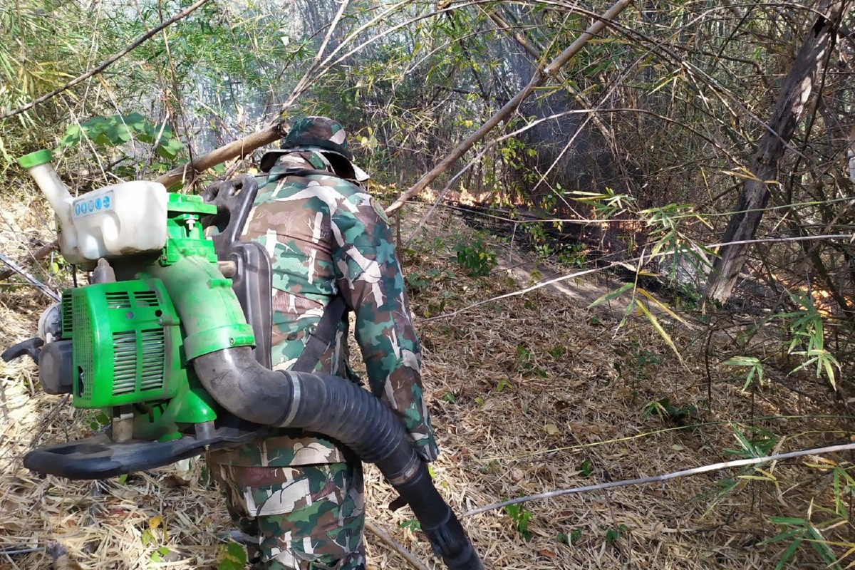 ไฟป่ามาเป็นกองทัพ hotspotทะลุ 1,200จุด ลำปางหนักสุด