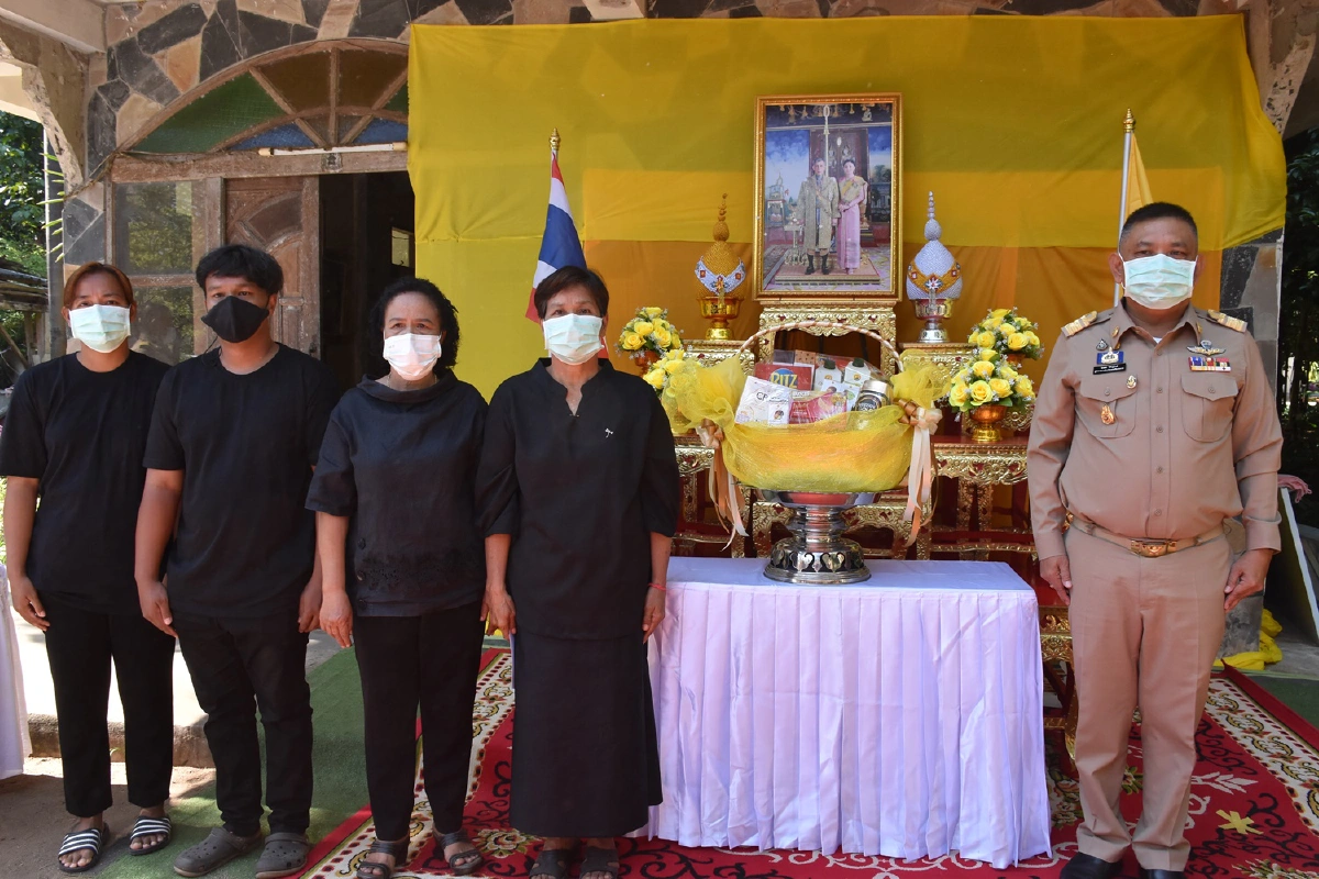 "ในหลวง"ทรงมีพระราชกระแสให้กำลังใจครอบครัวอส.ทพ.เสียชีวิตในหน้าที่ 