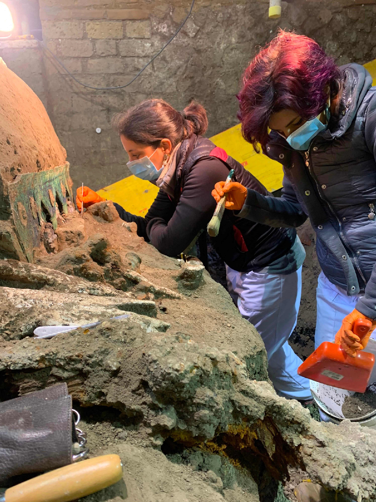 ค้นพบรถม้าโรมันอายุ2,000ปีสภาพเกือบสมบูรณ์ที่ปอมเปอี