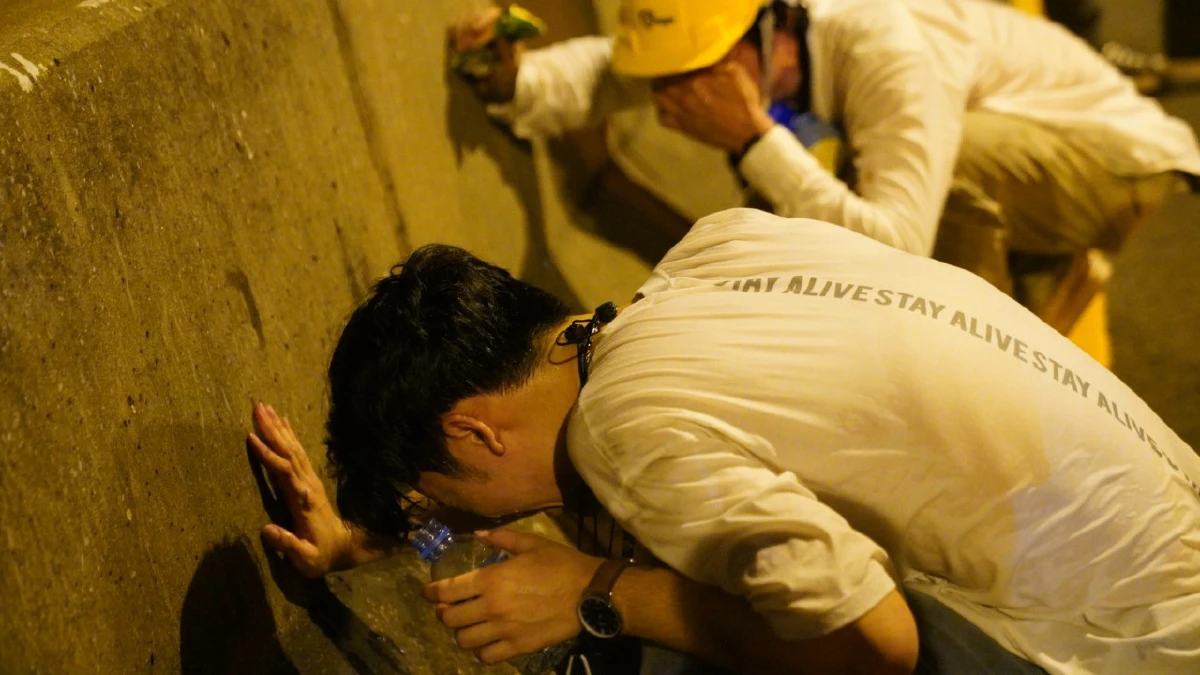 ม็อบหน้ากรมทหารราบที่1ยุติแล้ว หลังปะทะตำรวจชุลมุน