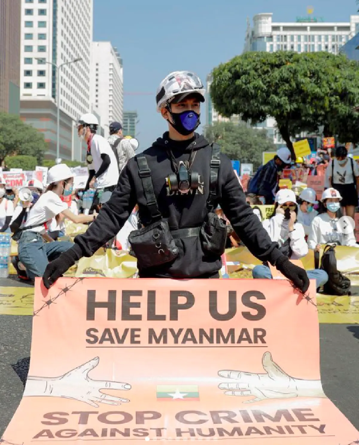 “ไป่ ทาคน” หายตัวไป! หลังร่วมม็อบต้านเผด็จการ พี่สาวประกาศตามหา เกรงถูกกองทัพพม่าจับตัว