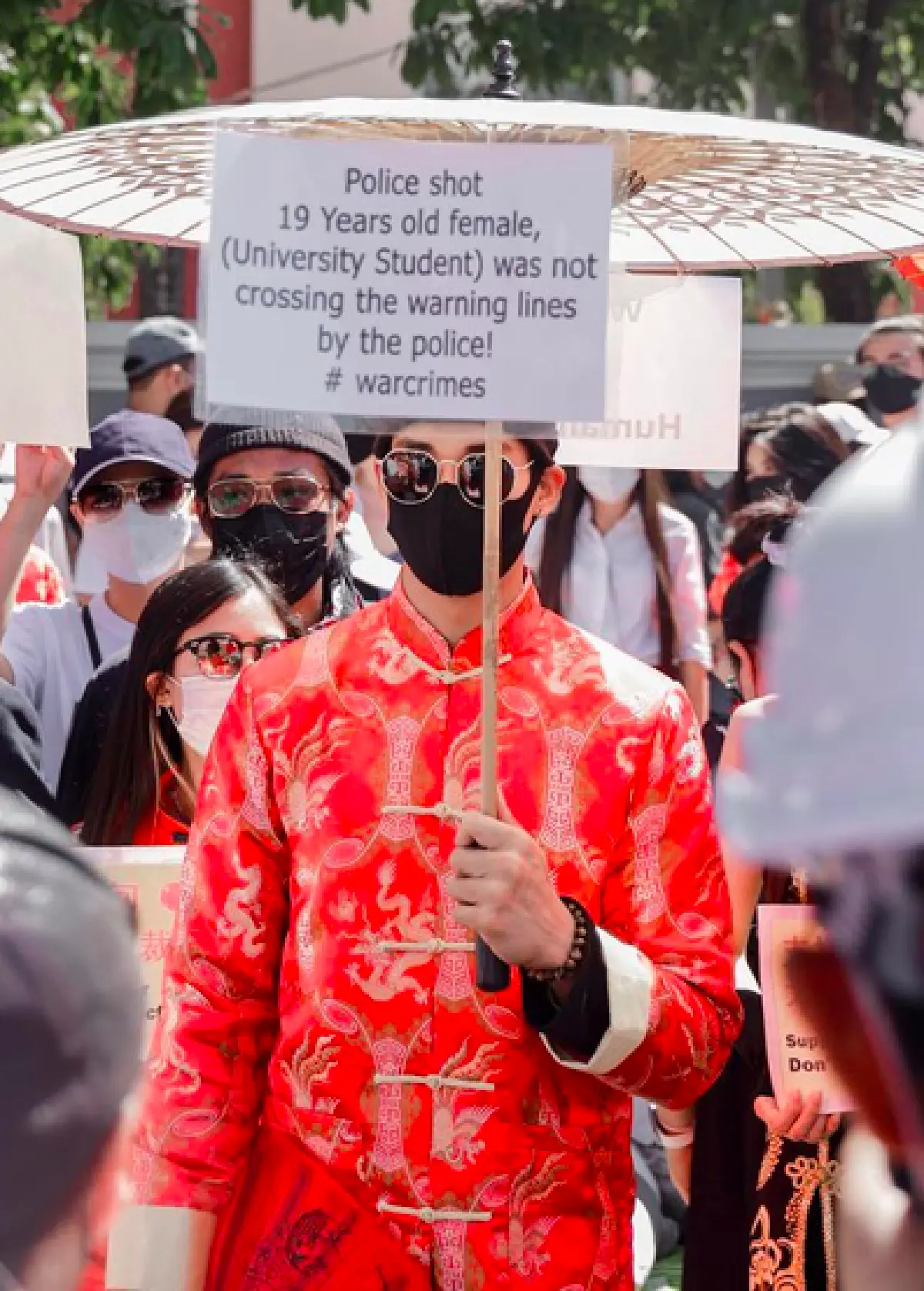 “ไป่ ทาคน” หายตัวไป! หลังร่วมม็อบต้านเผด็จการ พี่สาวประกาศตามหา เกรงถูกกองทัพพม่าจับตัว