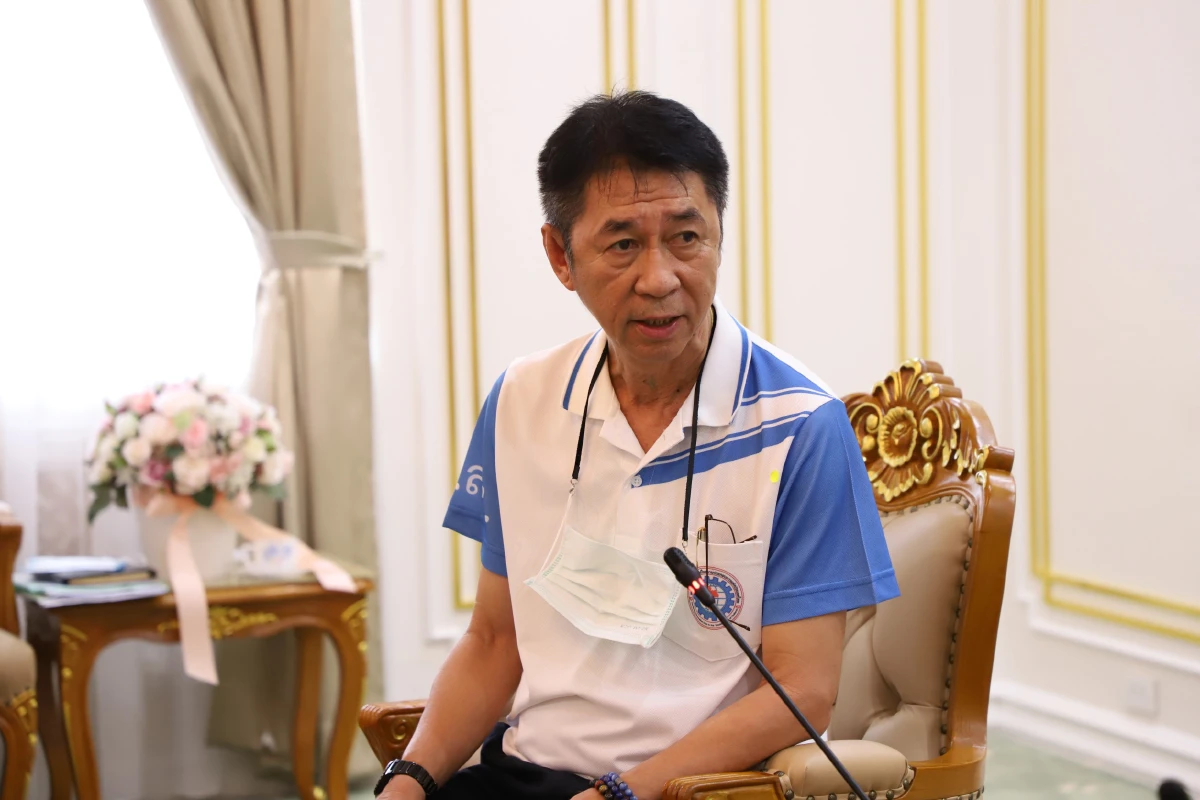 รมว.สุชาติ ต้อนรับ คณะชมรมสหกรณ์ออมทรัพย์ในสถานประกอบการแห่งประเทศไทย