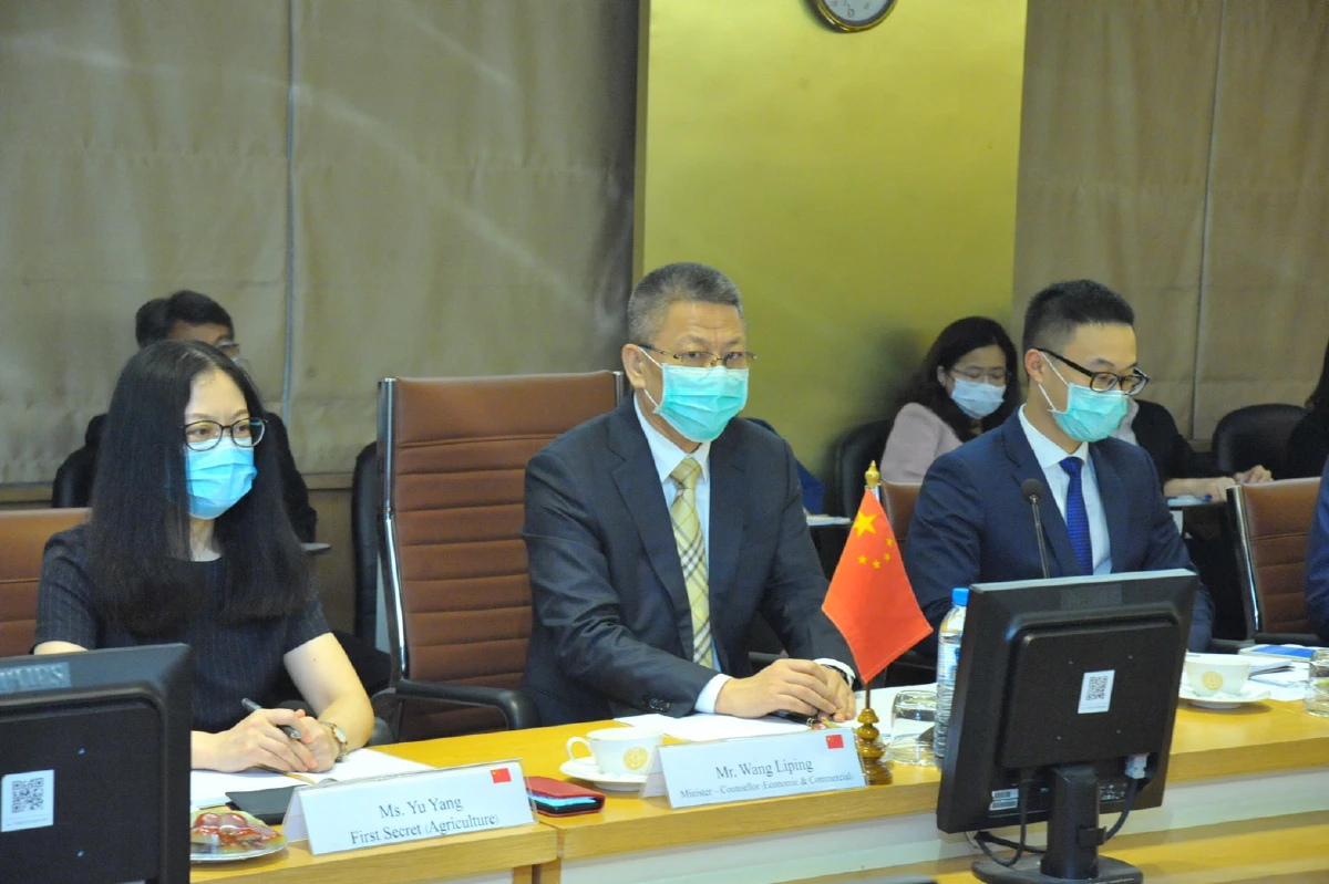 เผยจีนพร้อมส่งเสริมการลงทุนนิคมอุตสาหกรรมเกษตรอาหารในไทย