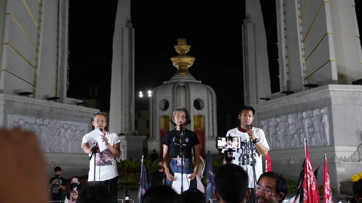 ม็อบประกาศภารกิจใหม่ "ขบวนเดินทะลุฟ้าV.2" ยกระดับข้อเรียกร้องไล่ประยุทธ์