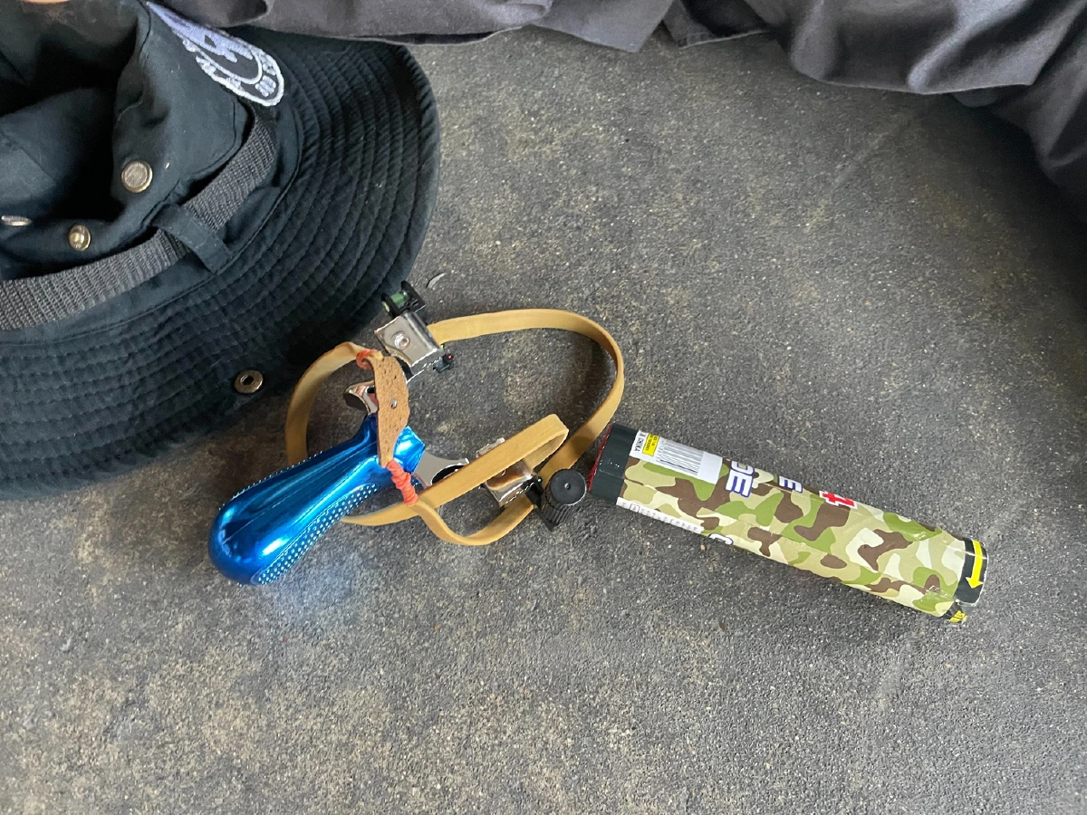 ตร.ยันจับกลุ่มWEVOเป็นความผิดซึ่งหน้าเผยภาพอาวุธลับถุงน้ำปลาร้า