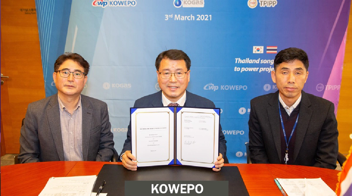 TPIPPลงนาม MOUกับ 2 บริษัทพลังงานสัญชาติเกาหลีใต้
