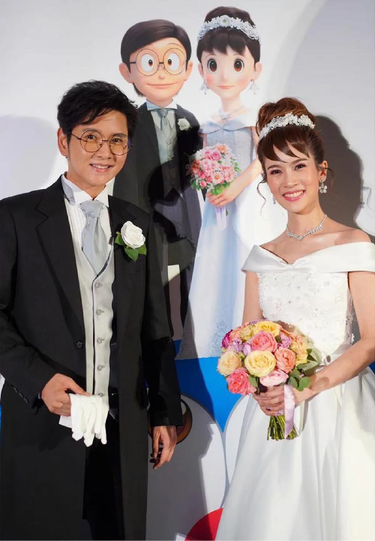 โต๋-ไบรท์ แปลงโฉมเป็น โนบิตะ-ชิซุกะ อวดความน่ารักแพ็คคู่