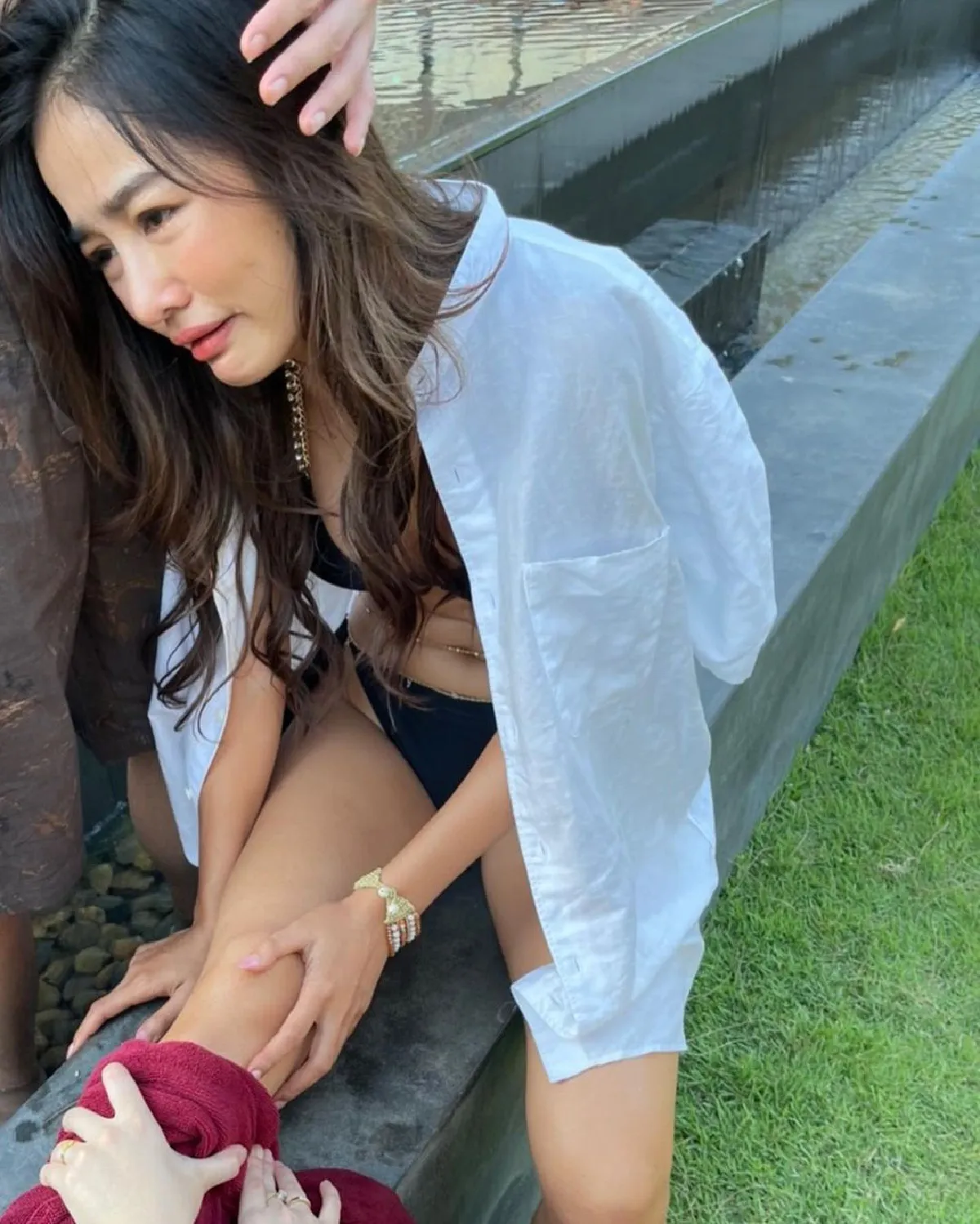 กระแต อาร์สยาม เปิดภาพสุดท้ายอวดความแซ่บ ก่อนจะลื่นล้มขาแหก