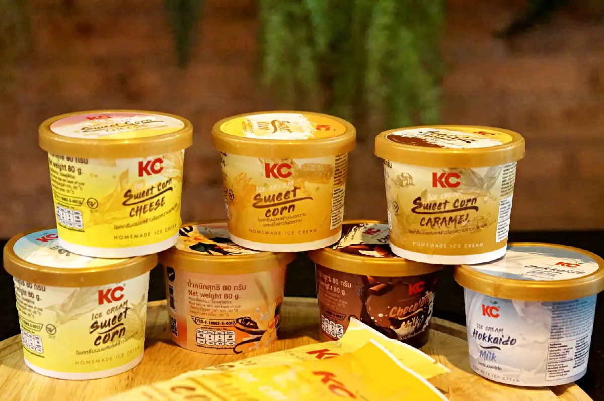 เปิดตัว KC Home Made Ice Cream ไอศกรีมข้าวโพดหวานโฮมเมดเกรดพรีเมียม