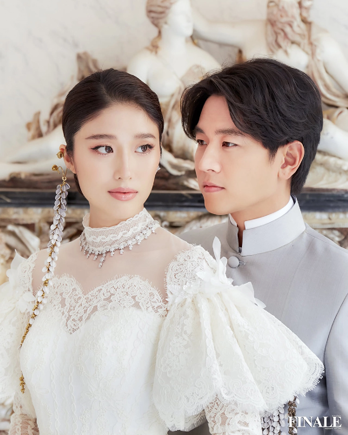 โทนี่-แก้ว จัดเต็มความสวยหล่อ ถ่ายแบบชุดแต่งงานสุดอลังการ 