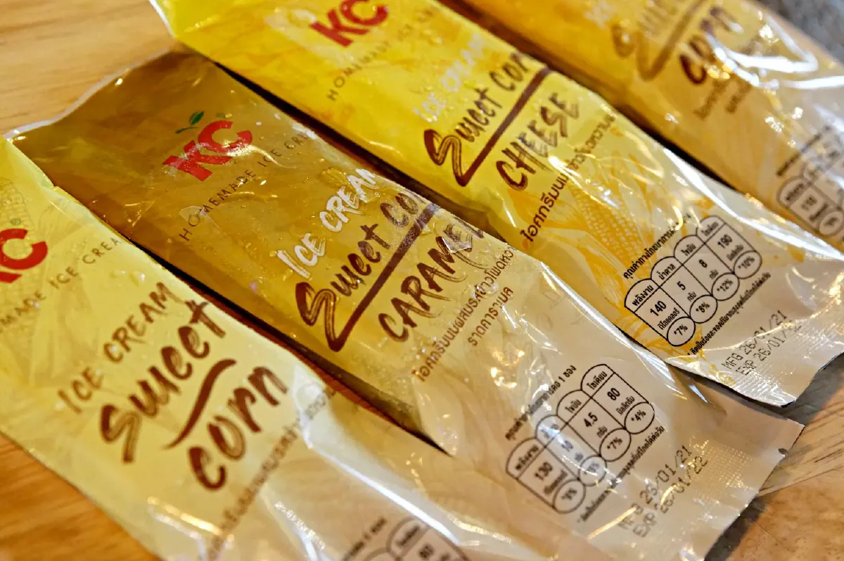 เปิดตัว KC Home Made Ice Cream ไอศกรีมข้าวโพดหวานโฮมเมดเกรดพรีเมียม