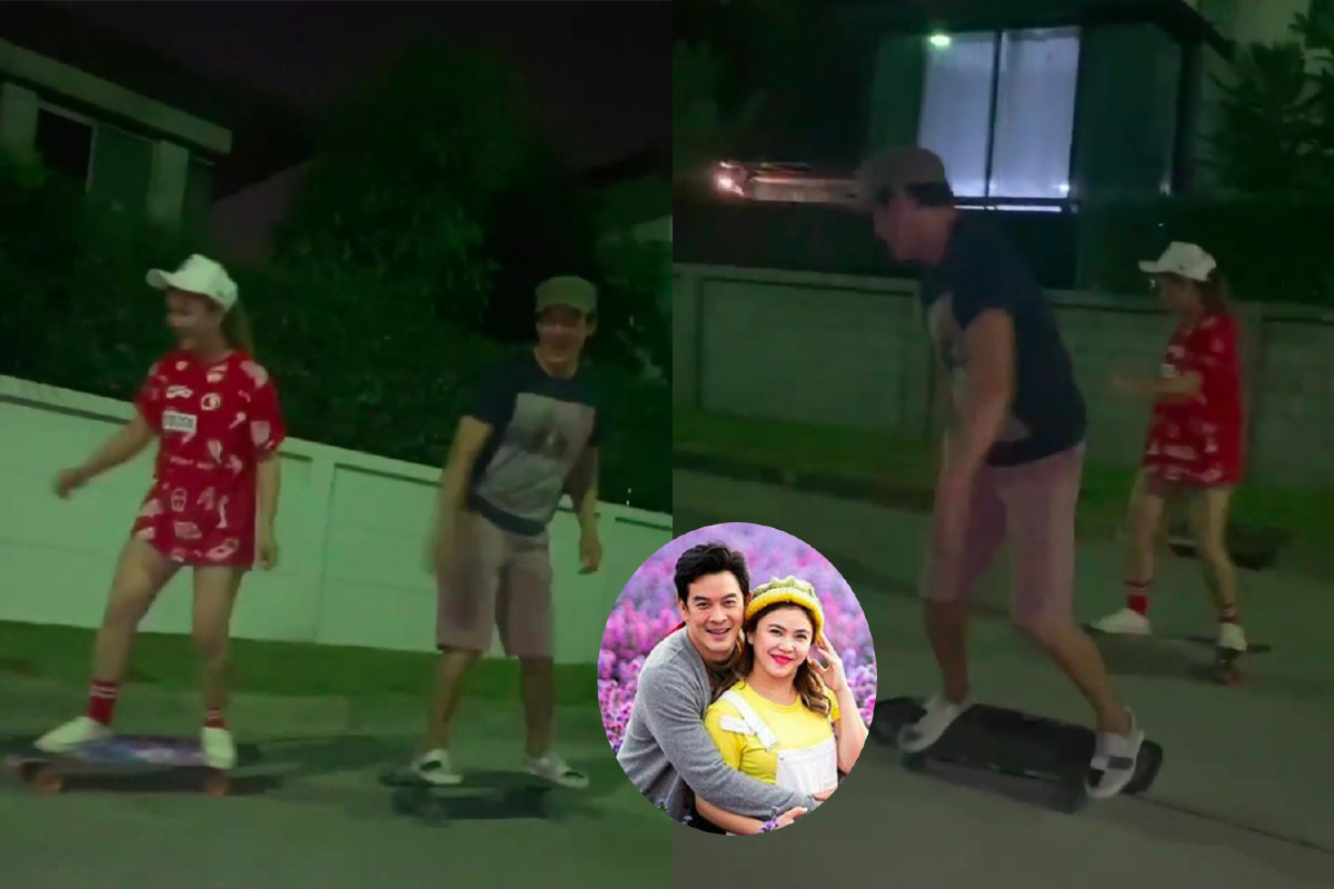 "แอน ภัทรทิรา" โชว์ลีลาเซิร์ฟสเก็ต เล่นพลิ้วจน "ชาคริต" ไม่หุบยิ้มเลย "แอน ภัทรทิรา" โชว์ลีลาเซิร์ฟสเก็ต เล่นพลิ้วจน "ชาคริต" ไม่หุบยิ้มเลย