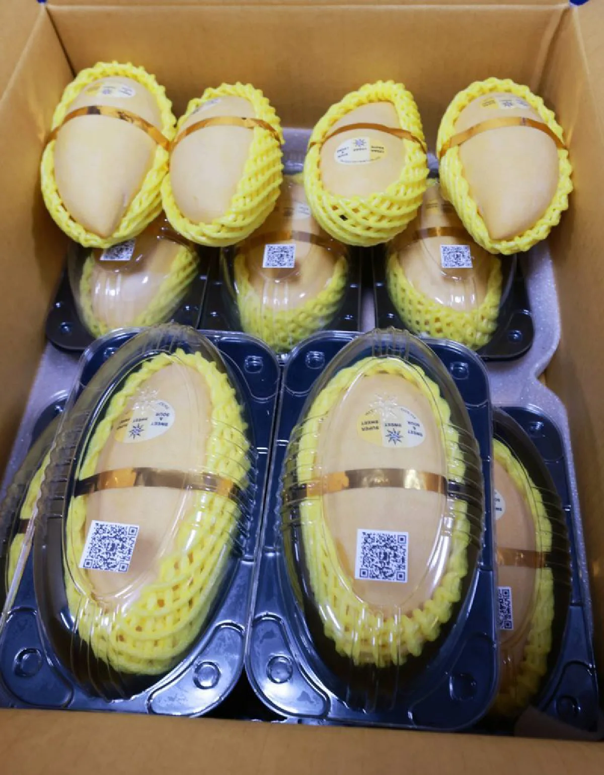 บินไทยขนมะม่วงน้ำดอกไม้ 260 ตัน เสิร์ฟชาวเกาหลี